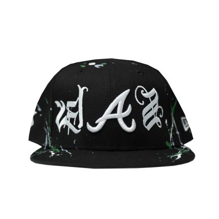 Black "A" hat