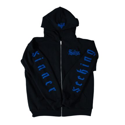 Sinner Seeking Zip Up Hoodie
